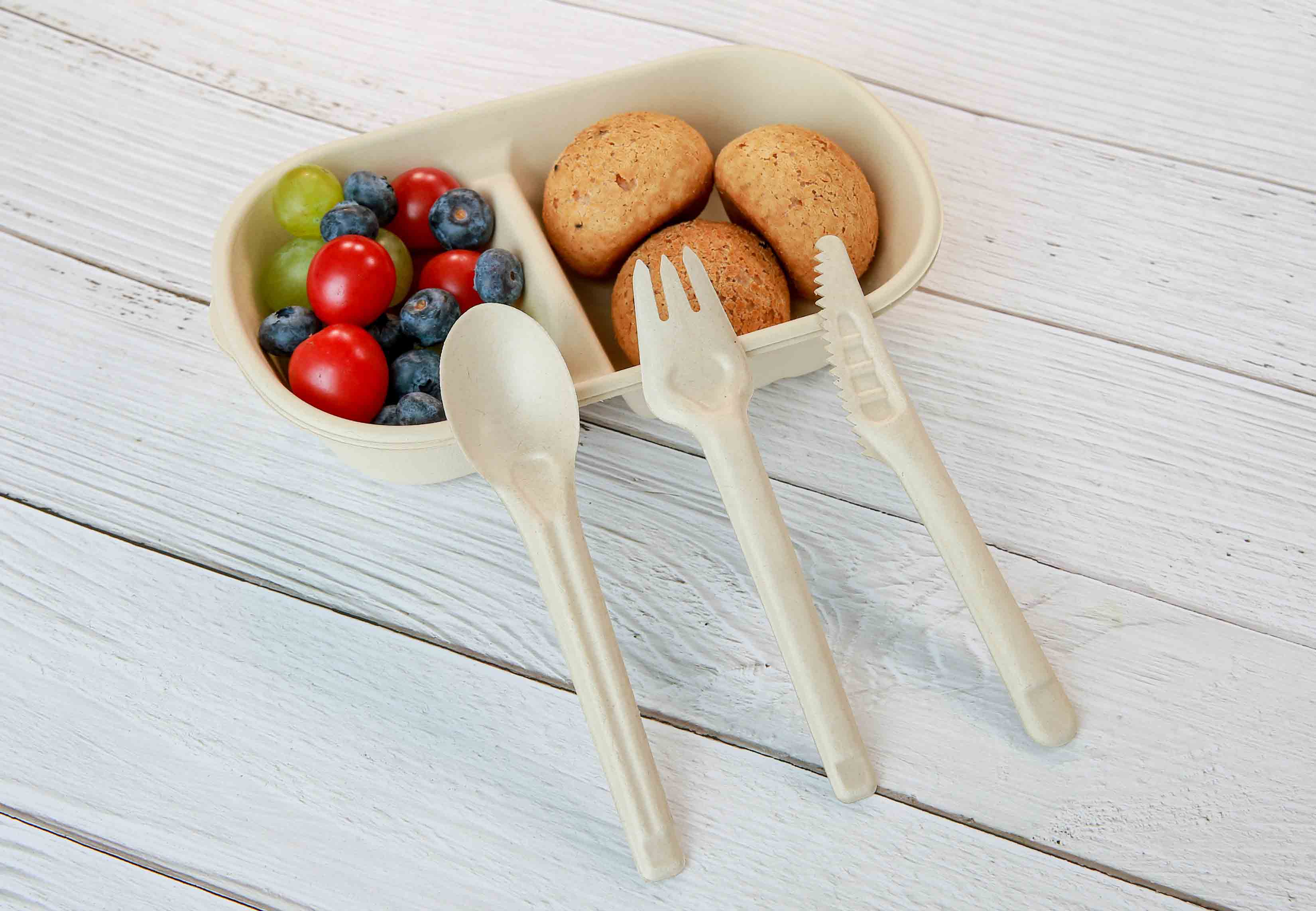 Ist es schwierig, abbaubare Einwegmesser, -gabeln und -löffel herzustellen? Können aus Zuckerrohr umweltfreundliche Messer, Gabeln und Löffel hergestellt werden?